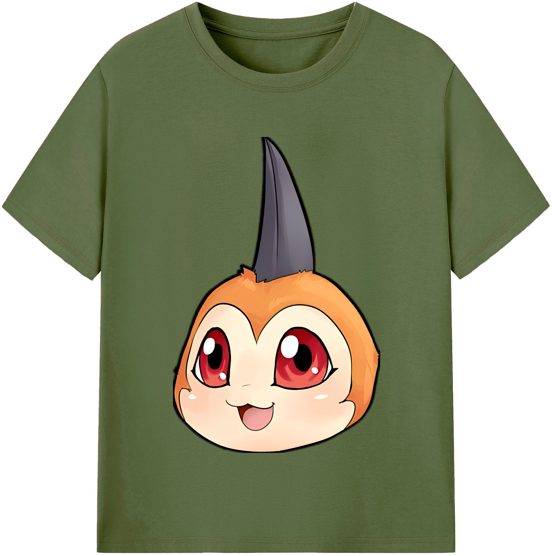 （画像用） Digimon デジタルモンスター/デジモン 綿100％半袖Tシャツ（フロントプリント）